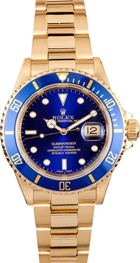 rolex watches 18k gold price|rolex gold submariner for sale.